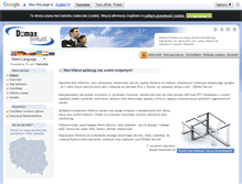 Tablet Screenshot of domaxserwis.pl